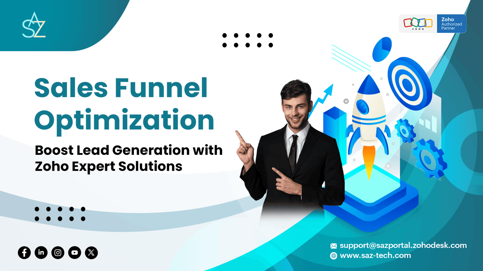 Sales Funnel Optimization: Boost Lead Generation with Zoho Expert Solutions
